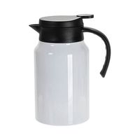 Dzbanek do kawy ze stali nierdzewnej 1500 ml do sublimacji - biały