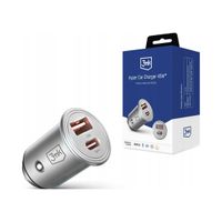 Ładowarka samochodowa 3mk Hyper Car Charger 45W aluminiowa