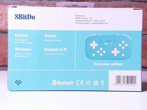 Gamepad bezprzewodowy 8BitDo Lite Turkusowy do PC, Nintendo Switch na Arena.pl