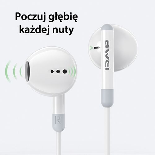 awei słuchawki stereo pc-6t usb-cczarny/black na Arena.pl