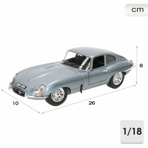 Samochód Bburago GT-Jaguar "E" Coupe (1961) 1:18 na Arena.pl