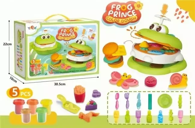 Zestaw ciastoliny fast food zdjęcie 1