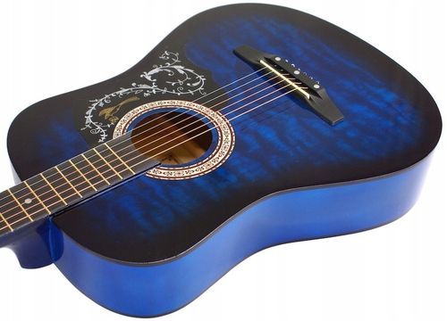 GITARA AKUSTYCZNA ZESTAW DLA POCZĄTKUJĄCYCH 81/P na Arena.pl