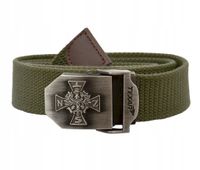 Pas pasek parciany Texar orzeł oliwkowy
