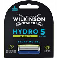 4x Wkłady Nożyki WILKINSON Hydro 5 Sensitive Hydrating Gel