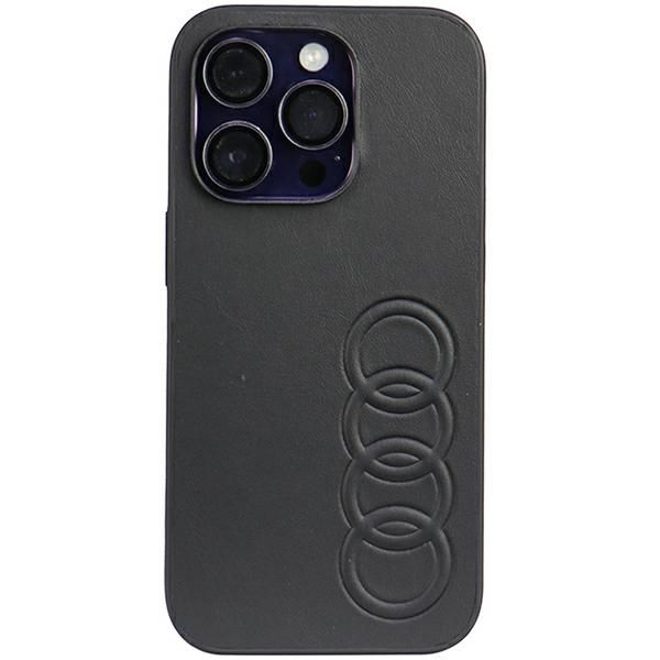 Etui Audi do iPhone 14 Pro, Czarny zdjęcie 1