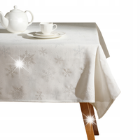 PRECIOSITA OBRUS ŻAKARDOWY biały 150x360 home&you