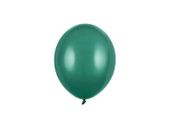 Balony pastelowe butelkowe zielone strong, 12 cm 100 szt.