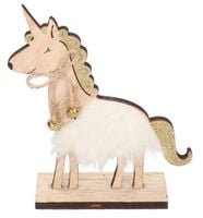 JEDNOROŻEC FIGURKA DO POSTAWIENIA 15,5CM OZDOBA