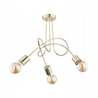 PLAFON LAMPA SUFITOWA ALFA TANGO 28313 ZŁOTY
