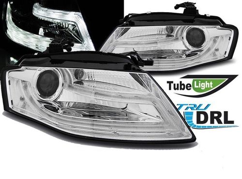 Lampy Reflektory LED AUDI A4 B8 08 -11 TRU DRL H7 na Arena.pl