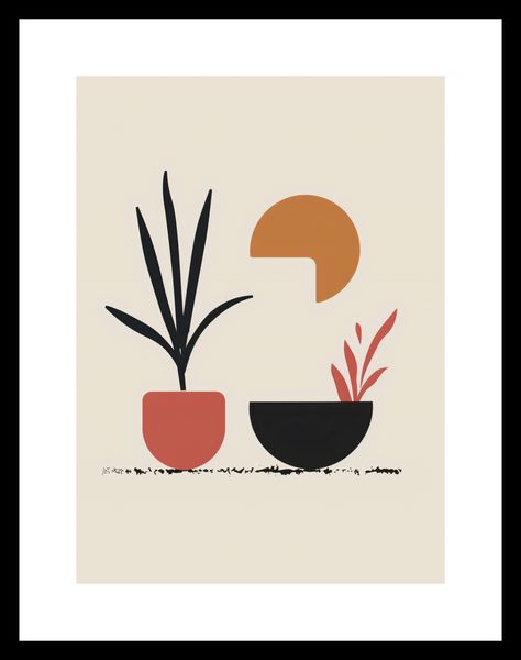 Plakat 40x55cm Domowy Ogród zdjęcie 3