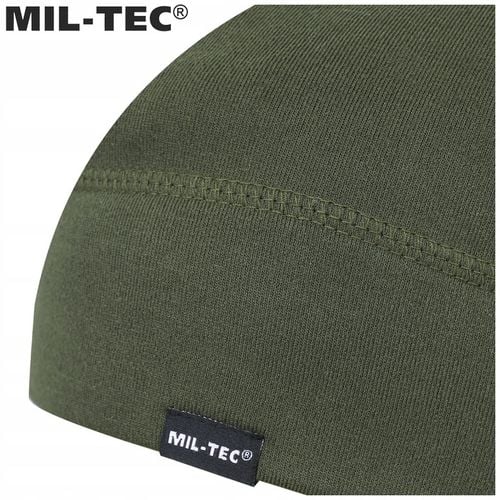 CZAPKA ZIMOWA TERMOAKTYWNA SPORTOWA MIL-TEC BEANIE SOFT POLAROWA OLIVE na Arena.pl