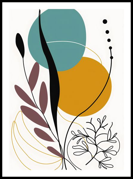 Plakat 50x70cm Akwarelowe Przebudzenie zdjęcie 3