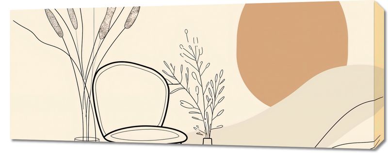 Obraz 100x40cm Kącik Spokoju zdjęcie 1