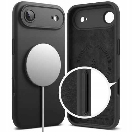 Etui Ringke Silicone Magnetic Magsafe do Iphone 17 Air Black na Arena.pl