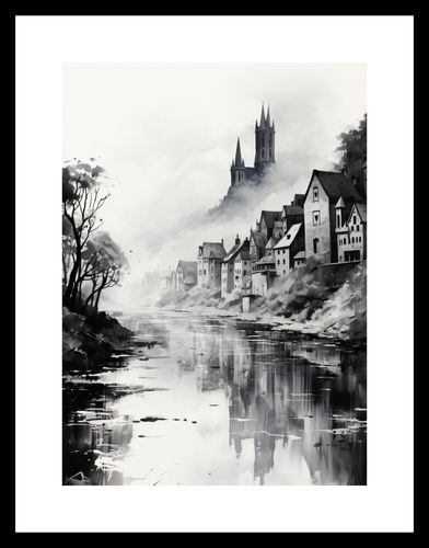 Plakat 20,5x28,4cm Mglisty Refleks na Arena.pl