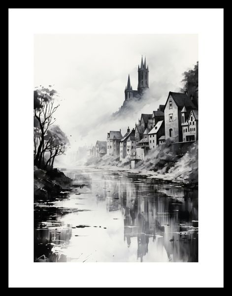 Plakat 20,5x28,4cm Mglisty Refleks zdjęcie 3