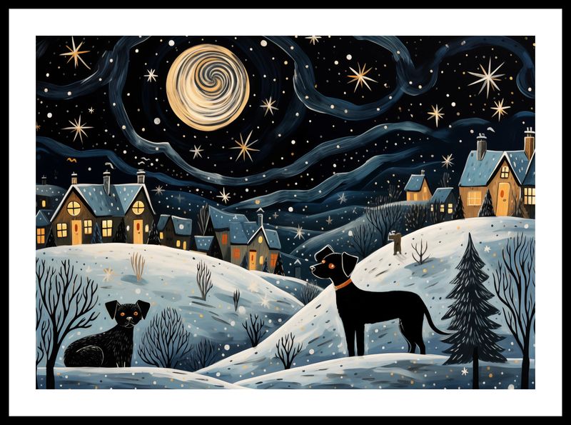 Plakat 59,4x42cm Nocny Psi Patrol zdjęcie 3