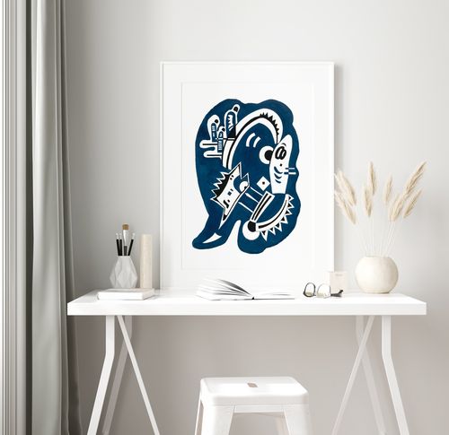 Plakat cyfrowy do wydruku kandinsky plakaty na Arena.pl