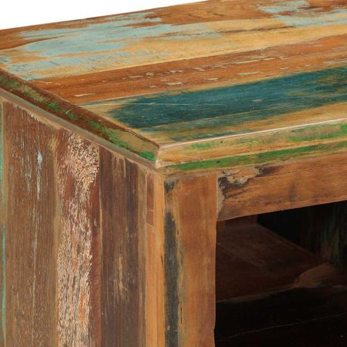 Szafka na buty Brązowy 110 x 35 x 40 cm Lite drewno z odzysku na Arena.pl