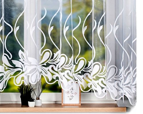 Firana żakardowa ALINA rozm. 320x160cm (gotowa) z łukiem na Arena.pl