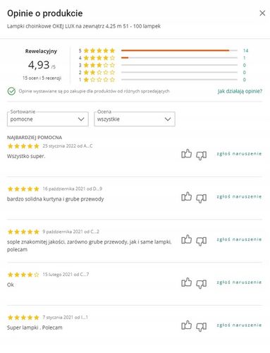 Lampki SOPLE Zewnętrzne GRUBE 100 LED 4,25m CIEPŁE BIAŁE + FLASH + Gniazdo na Arena.pl