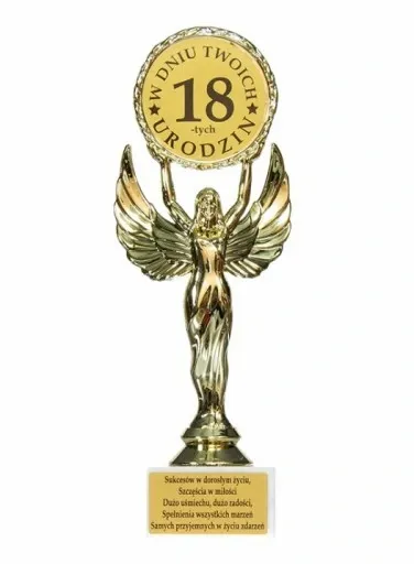 Statuetka Victoria Prezent na Urodziny 18-99 Mix Rocznicę Ślubu zdjęcie 10