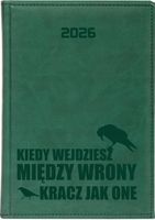 personalizowany Kalendarz Planer A4 2026 książkowy twój napis TERMINARZ