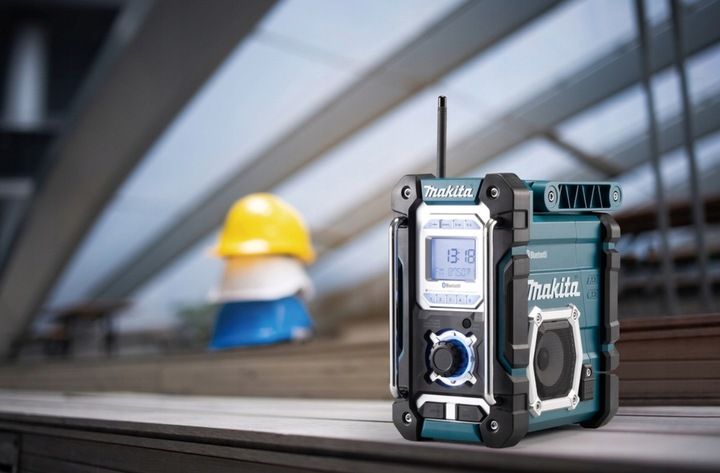 Makita Radio Budowlane Bluetooth DMR108 10,8V - 18V Akumulatorowe zdjęcie 8