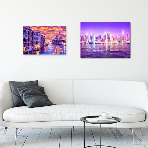 Deco Panel, Światła miasta nocą 60x40 na Arena.pl