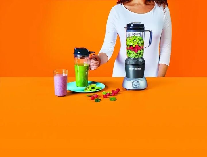 Blender kielichowy NutriBullet NB200DG srebrny/szary zdjęcie 3