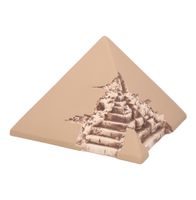 Ceramiczna urna pogrzebowa w kształcie piramidy