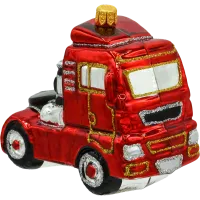 Bombka choinkowa szklana: Ciężarówka