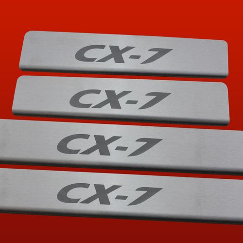 Listwa progowa MAZDA CX-7 Stal nierdzewna 304 mat 4szt na Arena.pl