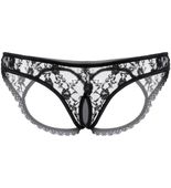 Sexy stringi z wycięciem na pośladki S/M
