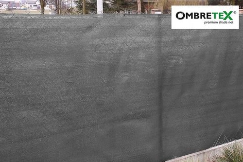 Siatka Maskująca Cieniującą 1,7x20m 95% 200g Osłona Na Płot Balkon Szara UV na Arena.pl