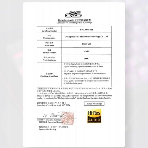 FIIO JA11 DAC WZMACNIACZ SŁUCHAWKOWY PRZENOŚNY HI-RES 384KHZ/32BIT DSD128 na Arena.pl