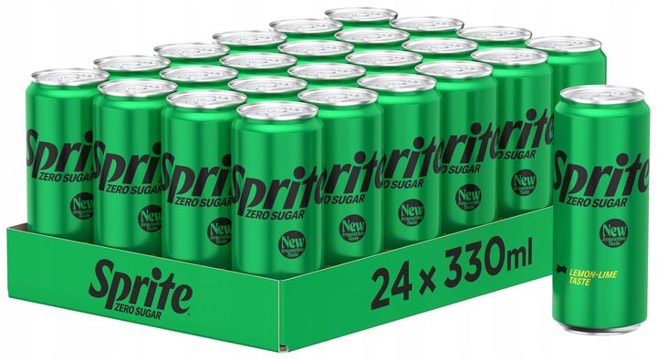 Sprite Zero Napój gazowany puszka 24x 330ml zdjęcie 1