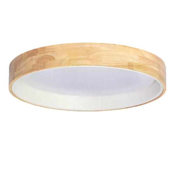 Okrągły plafon Nature ABR-PLODV-B-30W-CCT LED 31W 2700-6500K biały zdjęcie 1