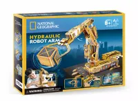 Puzzle 3D Robotyczne ramię hydrauliczne National Geographic Cubic Fun