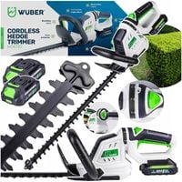 AKUMULATOROWE NOŻYCE DO ŻYWOPŁOTU 2X AKUMULATOR PRZYCINANIA 50 CM