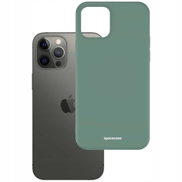 Spacecase Silicone Case Iphone 13 Pro Max Dark Green zdjęcie 2