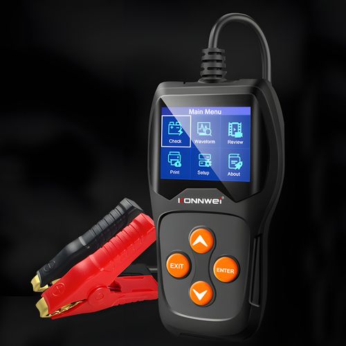 Tester Akumulatorów Konnwei KW600 LCD Miernik Cyfrowy 6V 12V Polskie Menu na Arena.pl