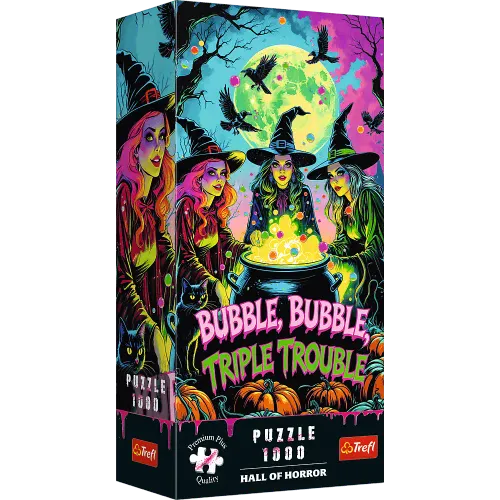 Klimatyczne puzzle w mrocznym motywie - Trefl Czarownice 1000 elementów na Arena.pl