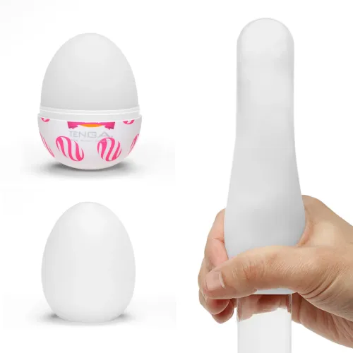 tenga egg wonder curl - elastyczna nakładka intymna, 1 sztuka na Arena.pl