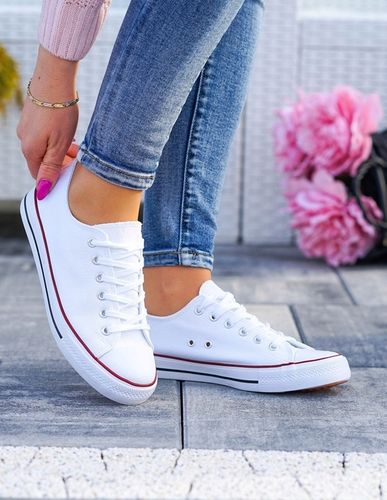 Białe Trampki Tenisówki All White 39 na Arena.pl
