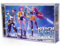 Akwarium - Ramka wodna 3D - K-pop Demon Hunters- Łowczynie Demonów