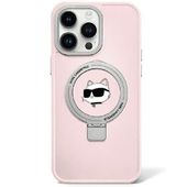 Karl Lagerfeld KLHMP15LHMRSCHP iPhone 15 Pro 6.1" różowy/pink hardcase