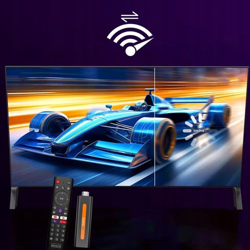 Odtwarzacz Multimedialny Przystawka Android 14 Smart TV Stick Box WiFi na Arena.pl